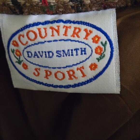 Vintage Country Sport David Smith Wool Blend Plaid Fully Lined Pants Size 16p - Picture 5 of 6